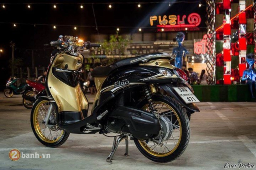 Yamaha fino với bản độ nghìn đô đầy ấn tượng của biker thái lan - 9