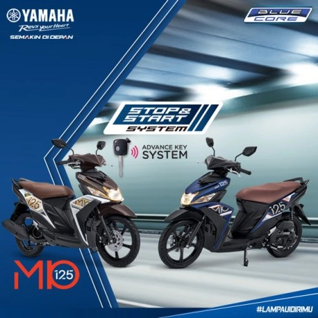 Yamaha mio 125 được bổ sung thêm tính năng smart start stop - 1
