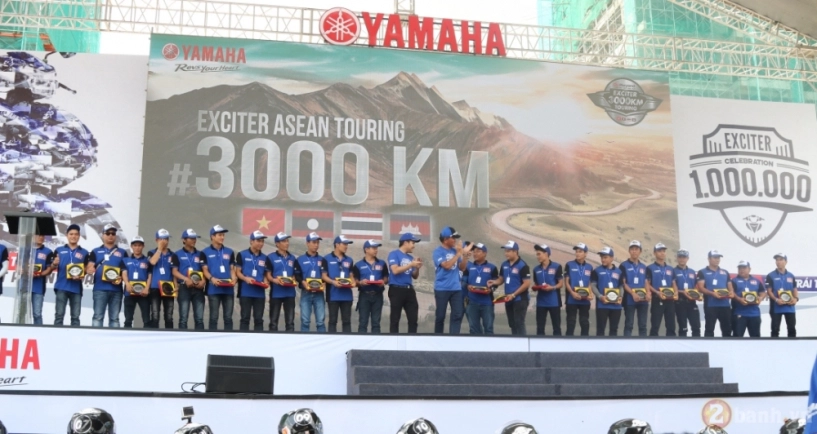 Yamaha motor việt nam xác lập 2 kỷ lục guinness thế giới trong sự kiện kỷ niệm 1000000 xe exciter - 5