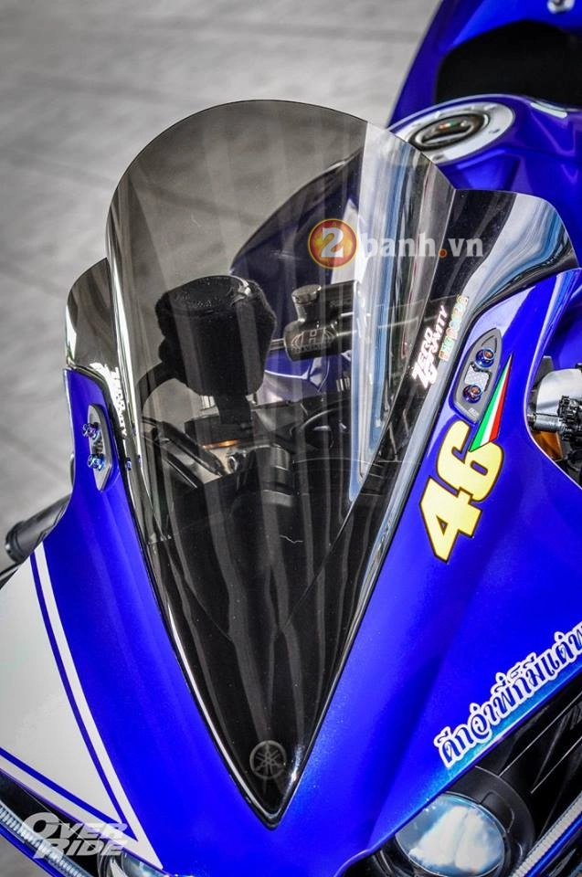 Yamaha r1 đầy ấn tượng trong bản độ blue arrow - 4