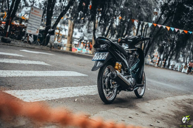 Yamaha sirius độ ấn tượng với tác phẩm tuyệt vời của biker lâm đồng - 9