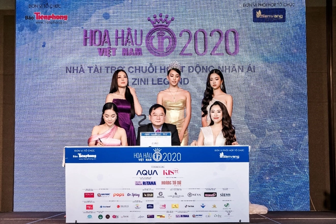 Zini legend cùng đỗ mỹ linh đồng hành chuỗi hoạt động nhân ái hoa hậu việt nam 2020 - 2