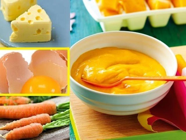 3 cách nấu cháo trứng gà cà rốt cho bé ăn dặm đơn giản - 7