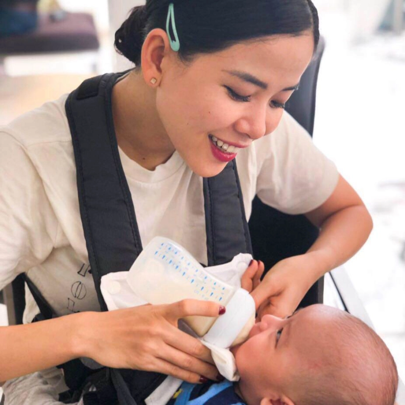 Á khôi vòng eo 56 vô tình làm tuesday vì yêu đàn ông có vợ giờ một mình nuôi con - 4