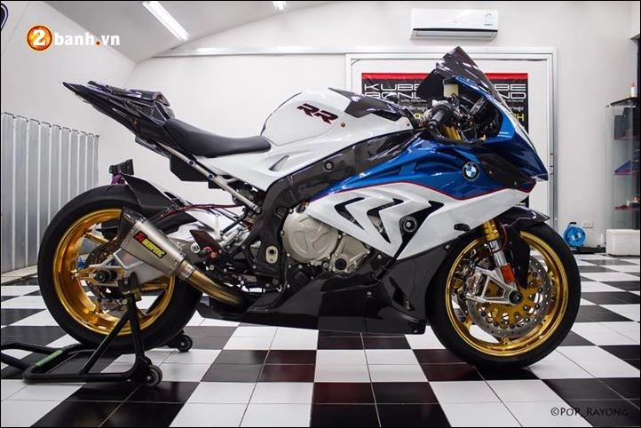 Bmw s1000rr superbike đầy khiêu khích với body độ cực chuẩn - 2