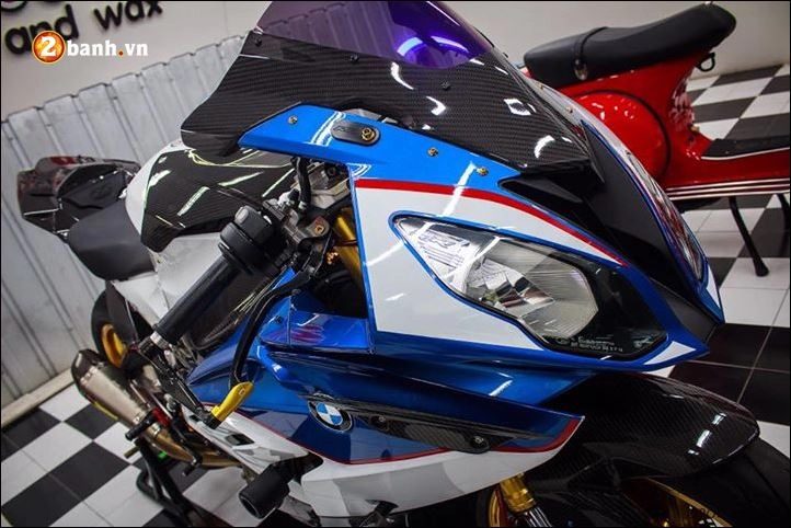 Bmw s1000rr superbike đầy khiêu khích với body độ cực chuẩn - 3