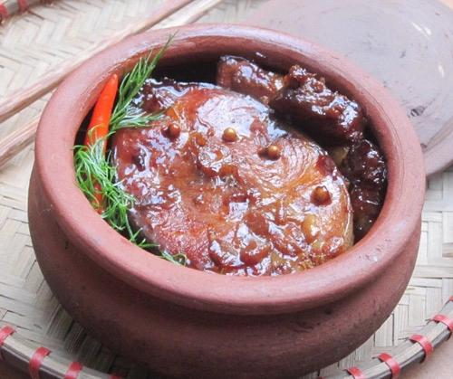 Cá giò kho thịt đậm đà cơm cuối tuần - 9
