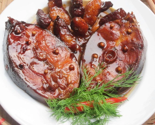 Cá giò kho thịt đậm đà cơm cuối tuần - 10