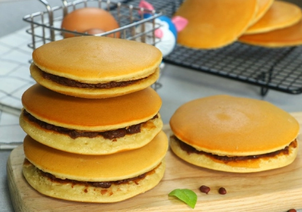 Cách làm bánh rán doremon dorayaki ngon đơn giản - 8