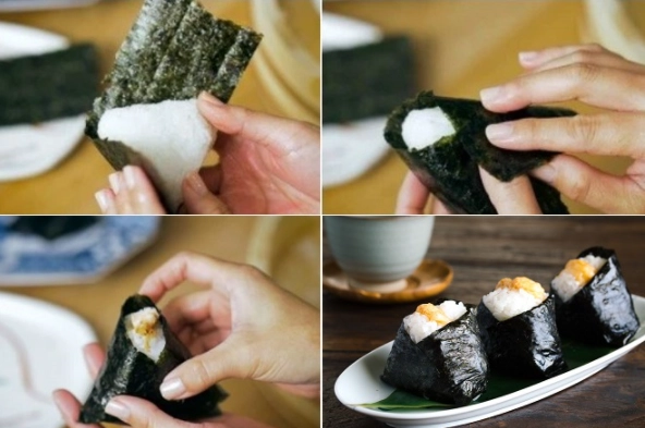 Cách làm cơm cuộn rong biển kimbap hàn quốc thơm ngon không bị khô - 11