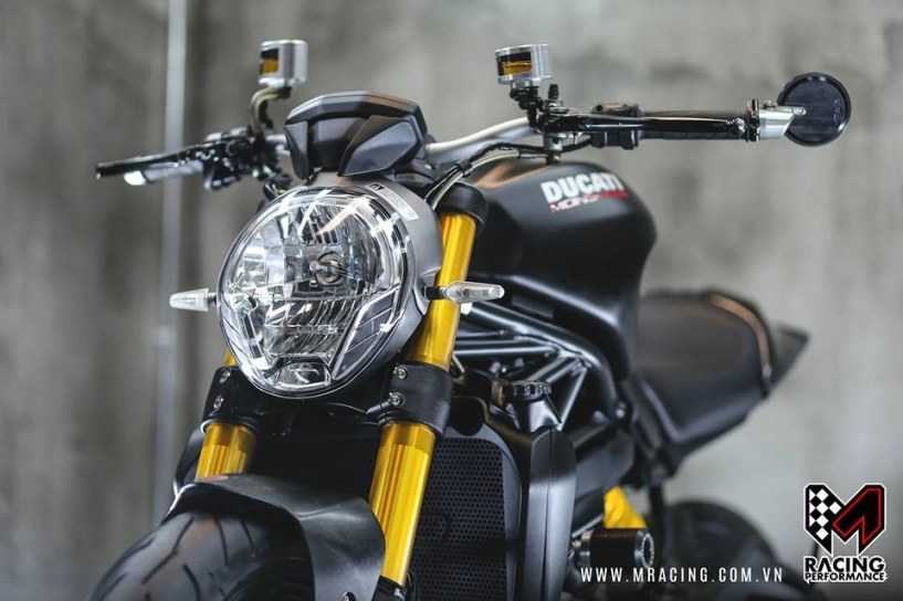 Chiêm ngưỡng quái thú ducati monster 821 lực lưỡng - 4