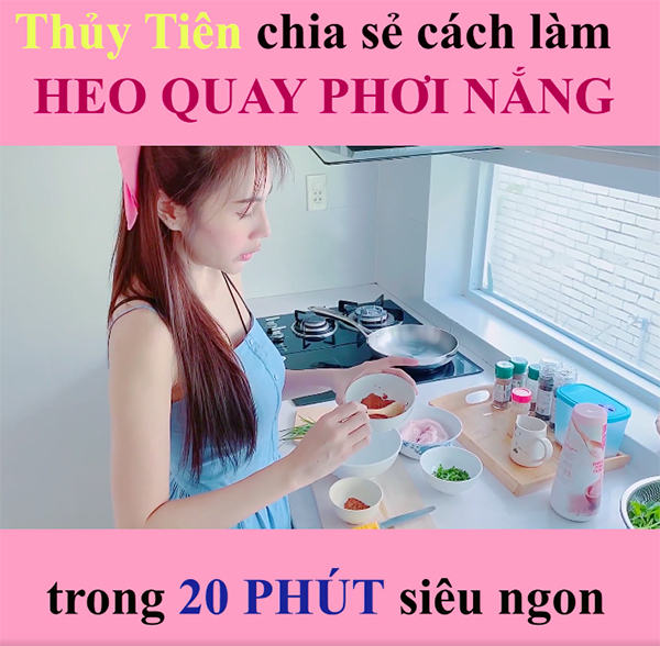 Đảm đang như thuỷ tiên làm món heo quay da giòn chỉ trong 20 phút - 1