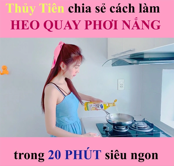 Đảm đang như thuỷ tiên làm món heo quay da giòn chỉ trong 20 phút - 2