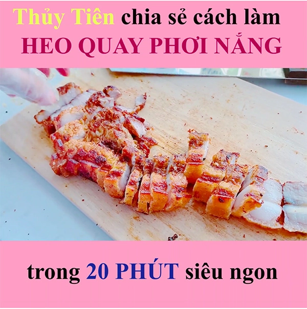 Đảm đang như thuỷ tiên làm món heo quay da giòn chỉ trong 20 phút - 3