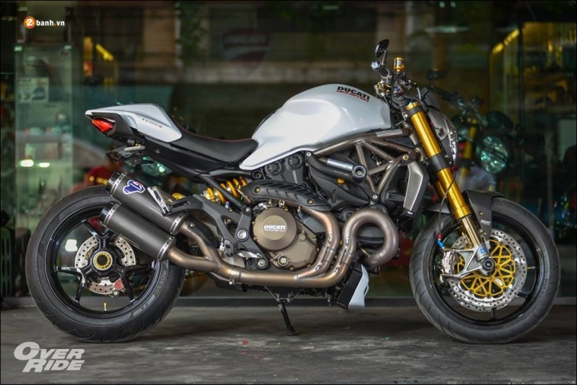 Ducati monster 1200s độ xứng danh quỷ đầu đàn gia đình monster - 2
