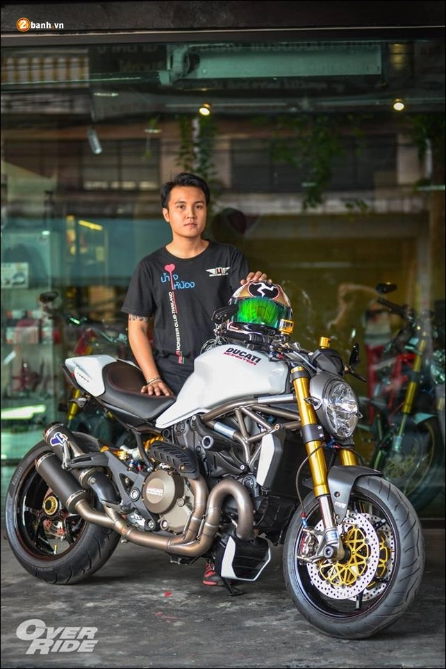 Ducati monster 1200s độ xứng danh quỷ đầu đàn gia đình monster - 3