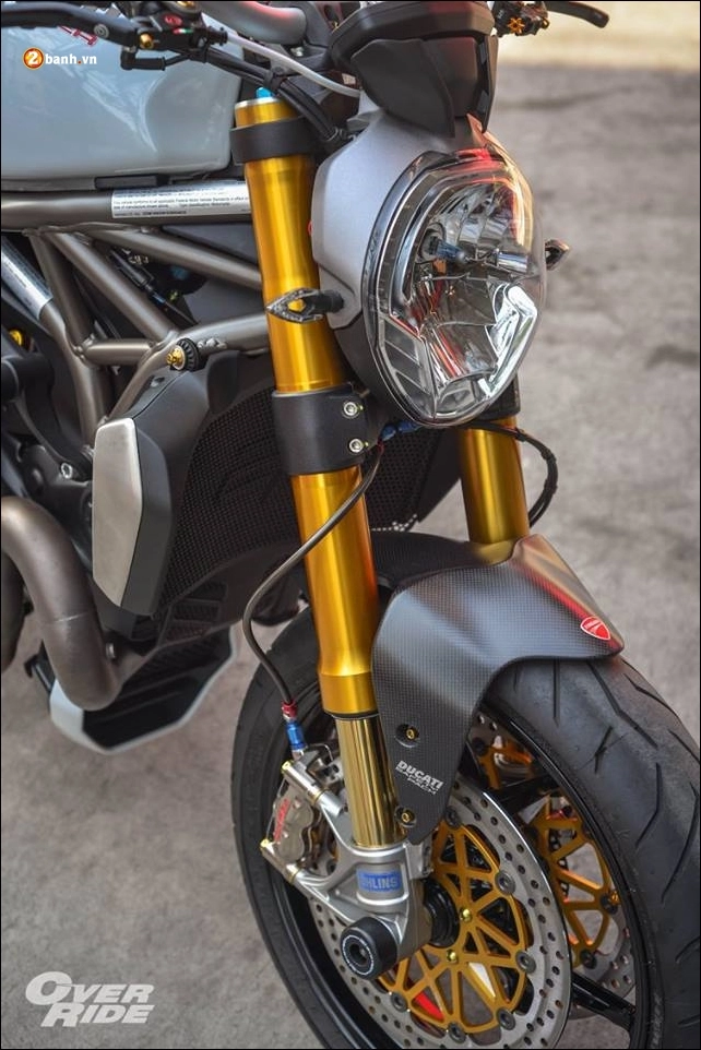 Ducati monster 1200s độ xứng danh quỷ đầu đàn gia đình monster - 4