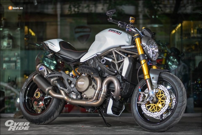 Ducati monster 1200s độ xứng danh quỷ đầu đàn gia đình monster - 11