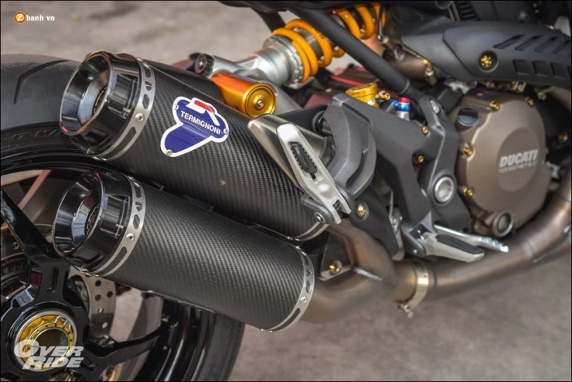 Ducati monster 1200s độ xứng danh quỷ đầu đàn gia đình monster - 15