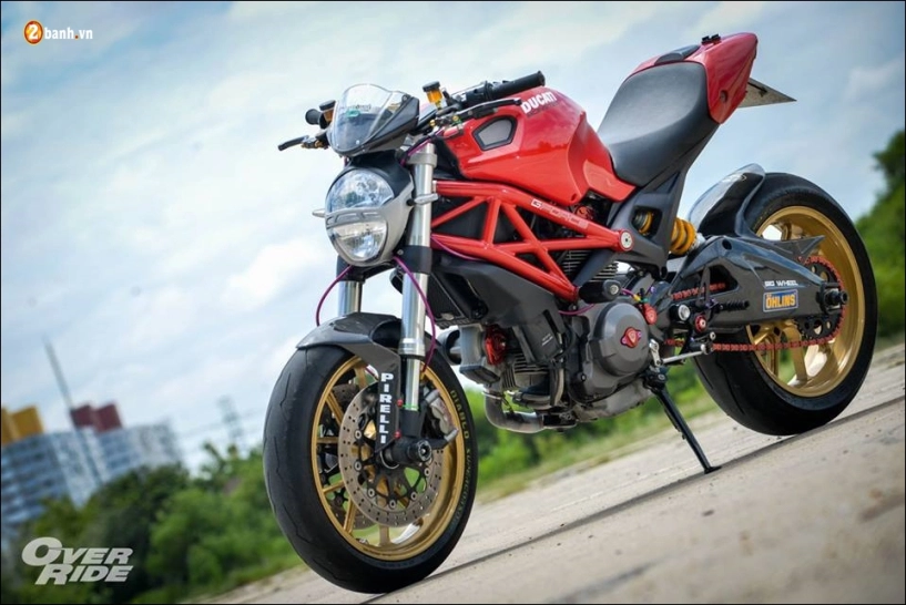 Ducati monster 795 độ quái thú đánh bóng tên tuổi nhà ducati - 2