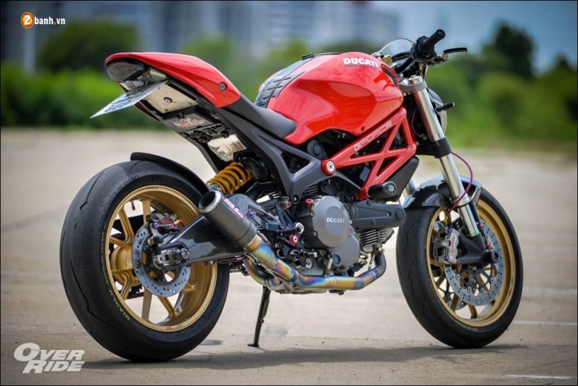 Ducati monster 795 độ quái thú đánh bóng tên tuổi nhà ducati - 15