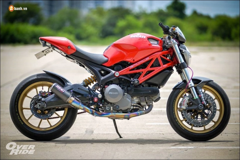 Ducati monster 795 độ quái thú đánh bóng tên tuổi nhà ducati - 19