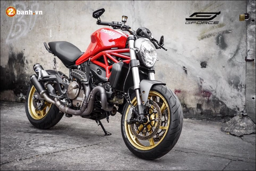 Ducati monster 821 vẻ đẹp hào nhoáng qua body cơ bắp - 2