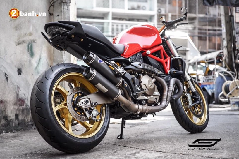 Ducati monster 821 vẻ đẹp hào nhoáng qua body cơ bắp - 5