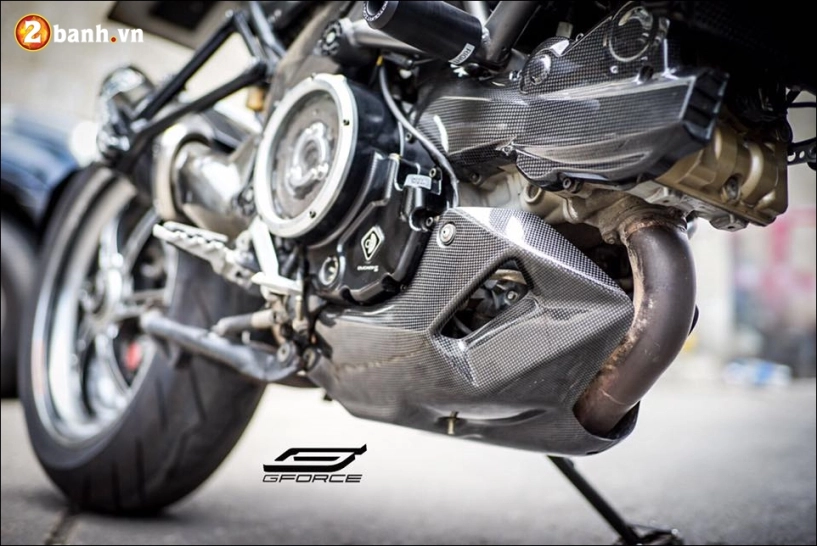 Ducati multistrada 1200 s độ hào nhoáng cùng công nghệ carbon - 9