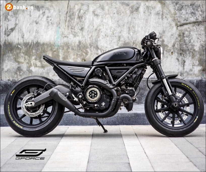 Ducati scrambler cafe racer độ dấu ấn dark edition - 1