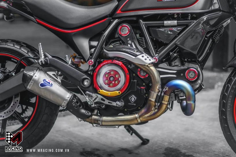 Ducati scrambler đẹp tinh tế từ nguyên liệu titanium - 1