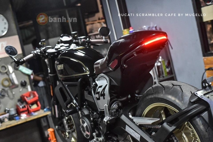 Ducati scrambler độ cafe racer cực chất - 13