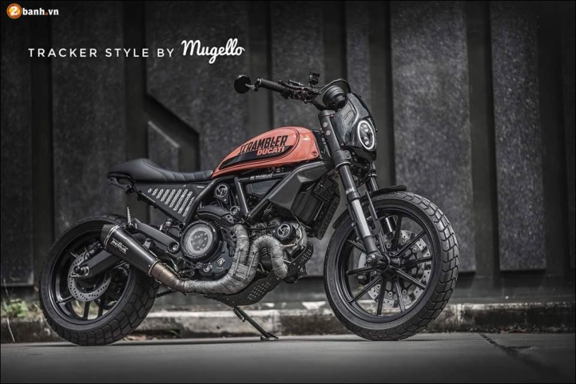Ducati scrambler vẻ đẹp xuất thần qua style tracker of mugello - 2
