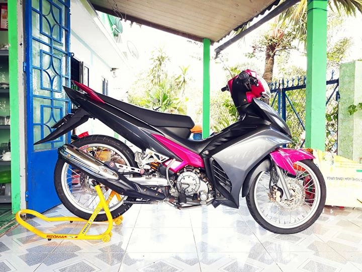 Exciter 135 độ khoe dáng cùng thiên nhiên của biker long an - 2