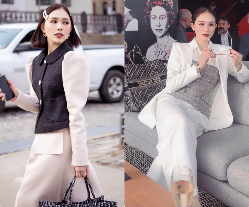 Hai mỹ nhân có body bốc lửa mặc đồ đôi hạnh sino hay con dâu vua hàng hiệu thắng thế - 9