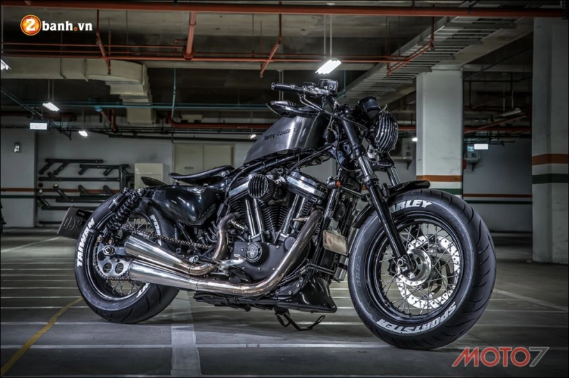 Harley-davidson xl1200x chiến binh dark nighster trong bản độ không giới hạn - 2