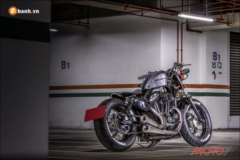 Harley-davidson xl1200x chiến binh dark nighster trong bản độ không giới hạn - 8