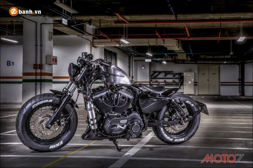 Harley-davidson xl1200x chiến binh dark nighster trong bản độ không giới hạn - 17