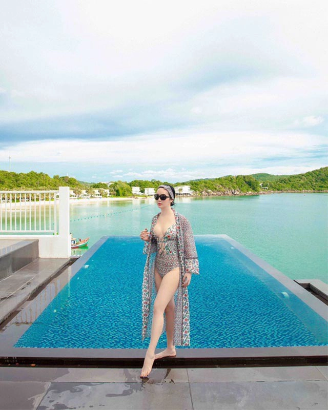 Hoa hậu đền hùng giáng my u50 vẫn diện bikini bốc lửa thân hình nuột như gái đôi mươi - 5