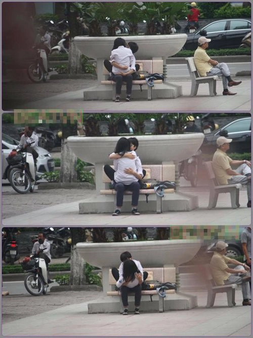 Học sinh làm chuyện táo bạo ngay giữa sân trường cô giáo ra tay xử cả anh lẫn chị - 7
