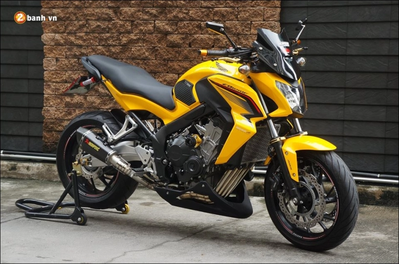 Honda cb650f độ- gao vàng hóa thân cực chất từ biker thái - 2