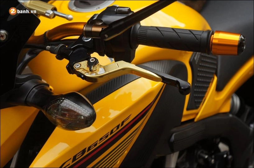 Honda cb650f độ- gao vàng hóa thân cực chất từ biker thái - 7