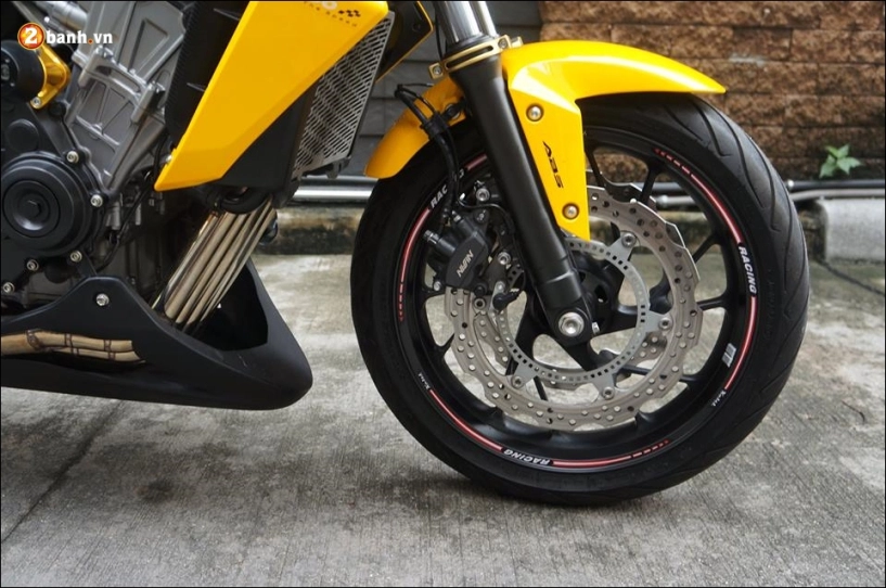 Honda cb650f độ- gao vàng hóa thân cực chất từ biker thái - 11