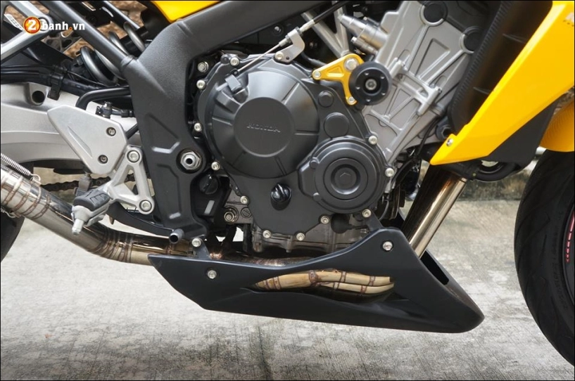 Honda cb650f độ- gao vàng hóa thân cực chất từ biker thái - 13
