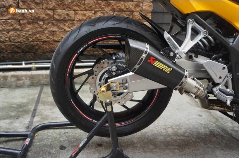 Honda cb650f độ- gao vàng hóa thân cực chất từ biker thái - 14