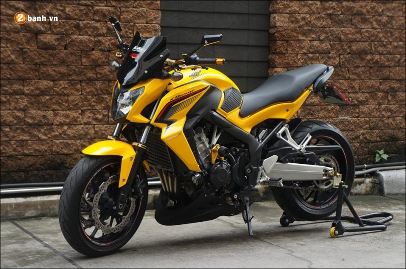 Honda cb650f độ- gao vàng hóa thân cực chất từ biker thái - 16