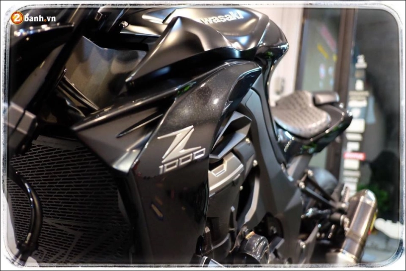Kawasaki z1000 độ nakedbike thần thánh đen không tỳ vết - 7
