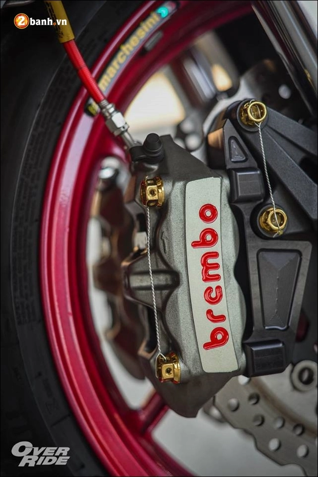 Kawasaki z800 độ tê giác biến thể nổi bật racing red - 13