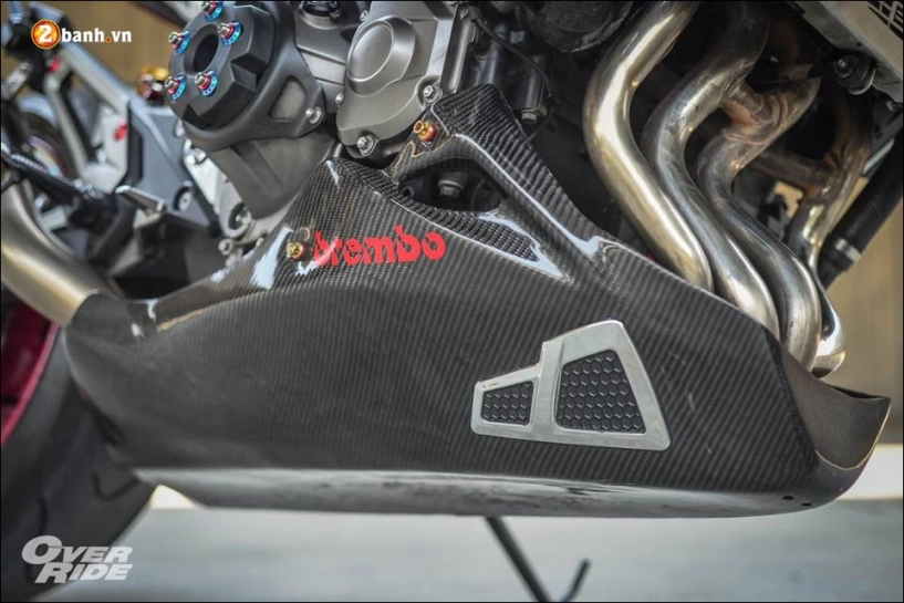 Kawasaki z800 độ tê giác biến thể nổi bật racing red - 15