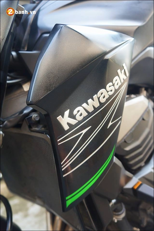 Kawasaki z800 độ tê giác hung dữ đầy bụi bặm - 8